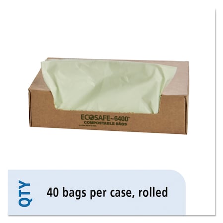 Stout 48 gal Trash Bags, 42 in x 48 in, 0.85 mil, Green E4248E85